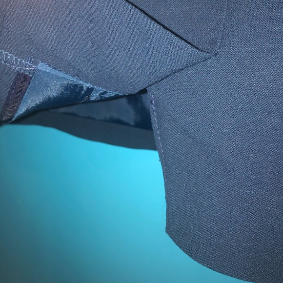 Mark Alexander Navy Blue Professional Pencil Skirt - Picture 4 of 7